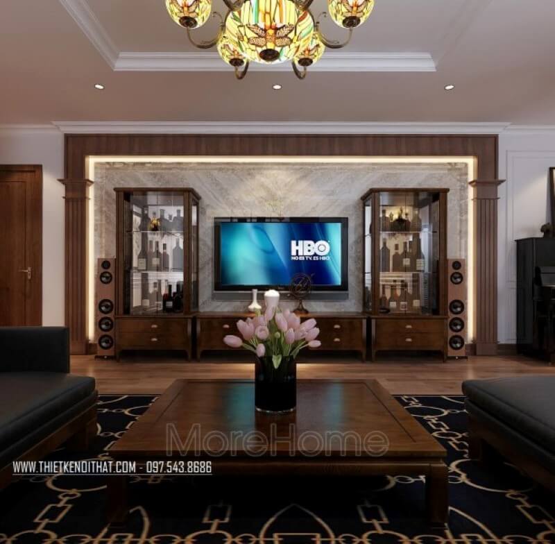  Lựa chọn đá ốp tường phòng khách đẹp cho chung cư và biệt thự