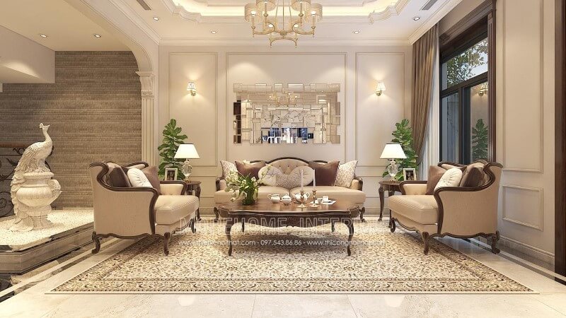 Sofa gỗ óc chó Sofa gỗ óc chó